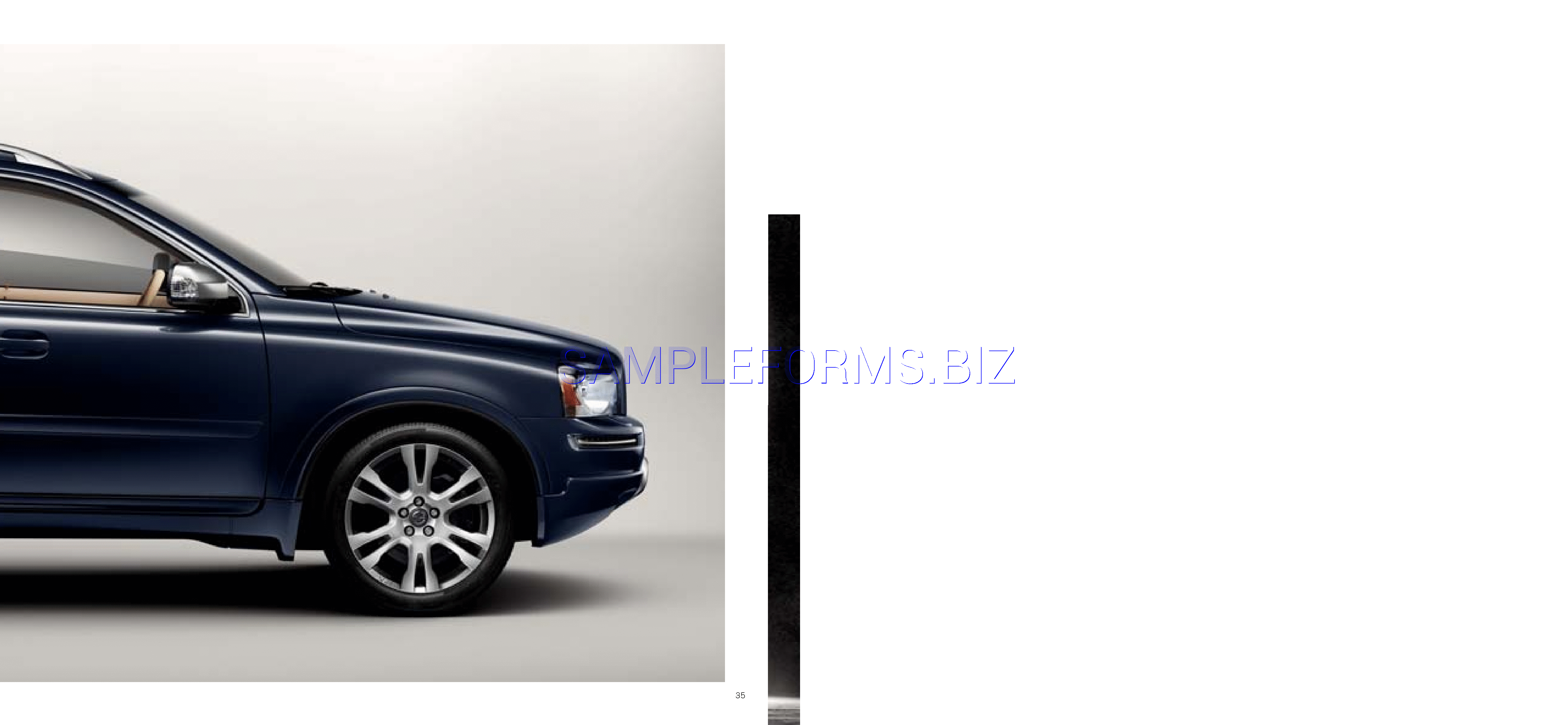 Preview free downloadable Volvo XC90 Brochure in PDF (page 37)