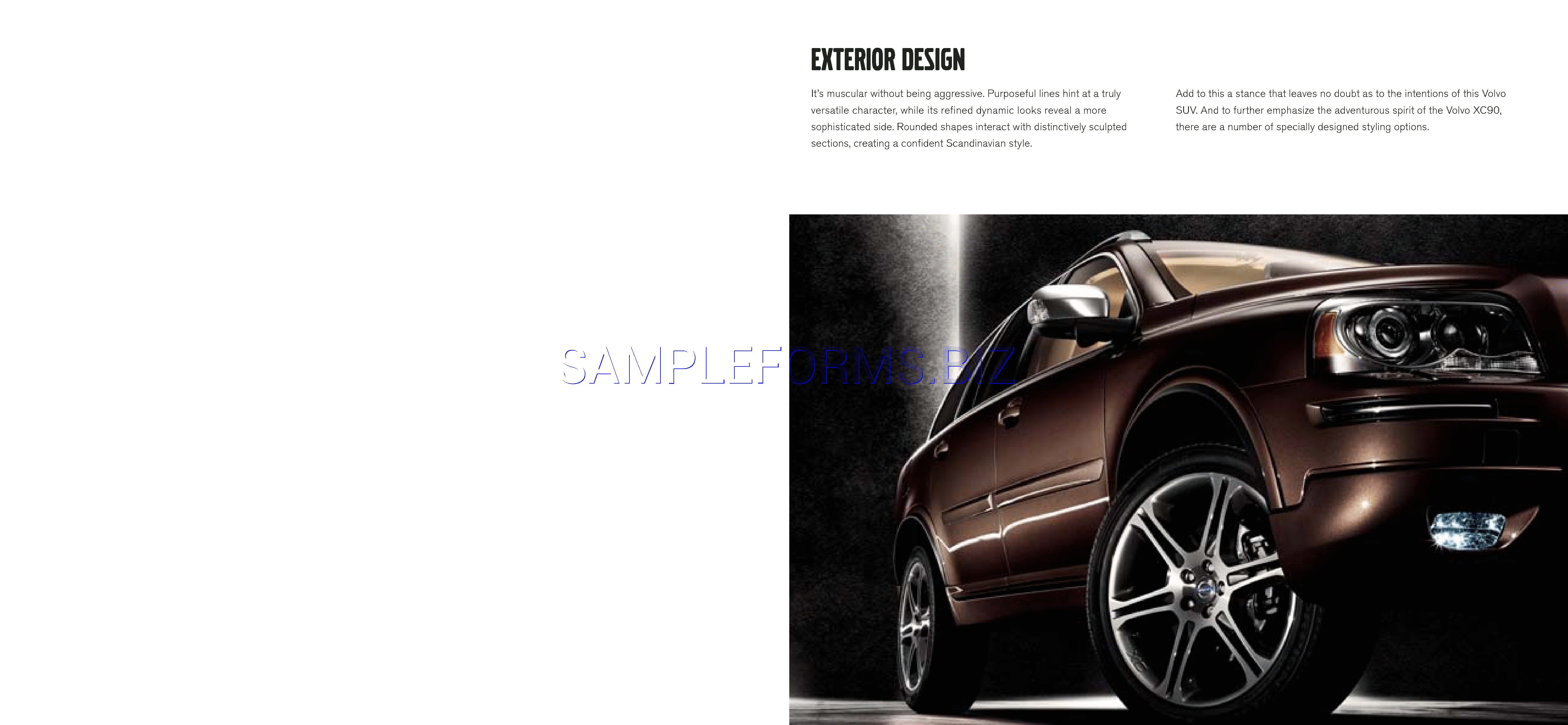 Preview free downloadable Volvo XC90 Brochure in PDF (page 42)